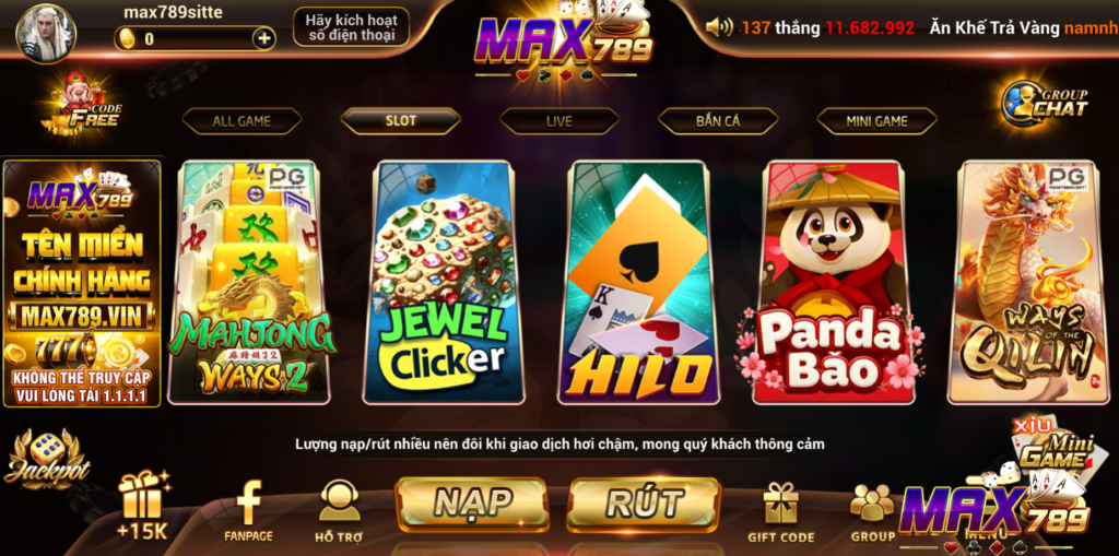 Những lý do và điều kiện để thực hiện việc đăng nhập Max789