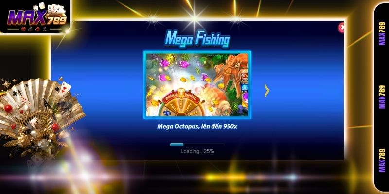 Khám phá siêu phẩm bắn cá Mega Fishing Max789
