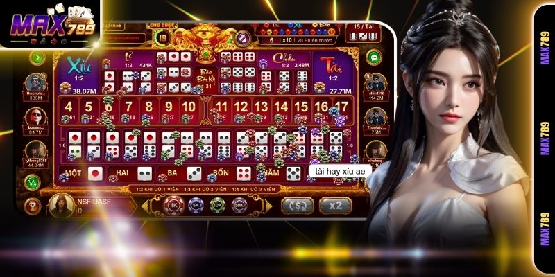Trò chơi Sicbo Max789 đầy hấp dẫn và thú vị